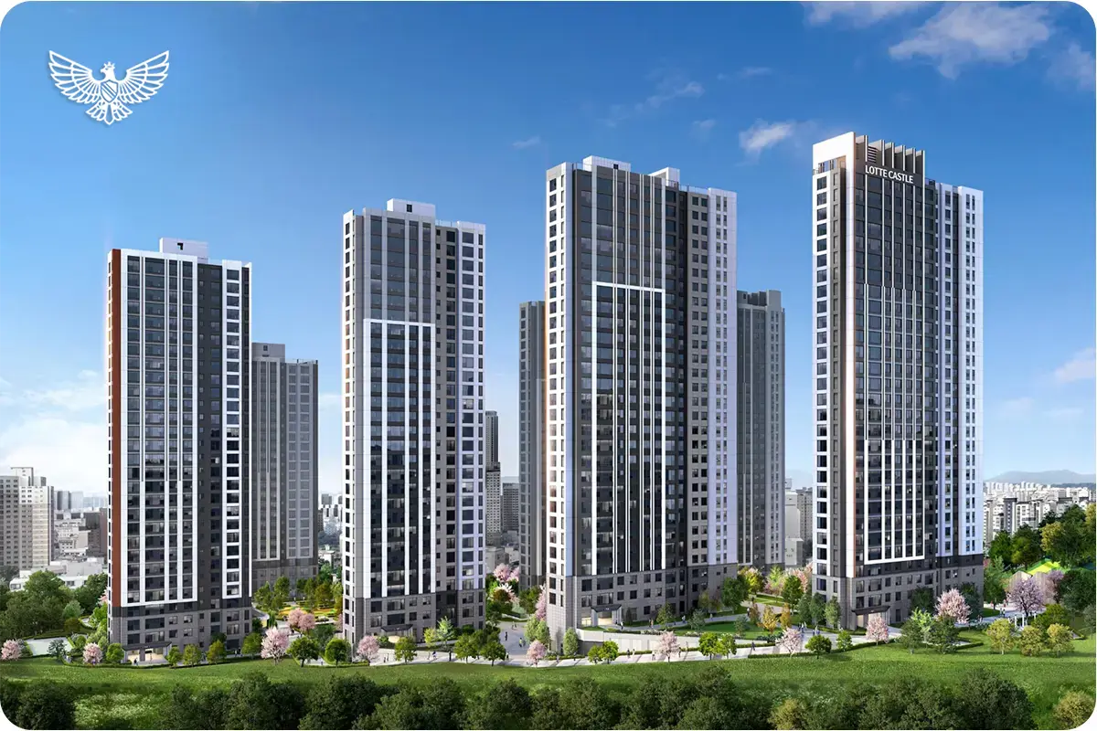 청주 롯데캐슬 외관